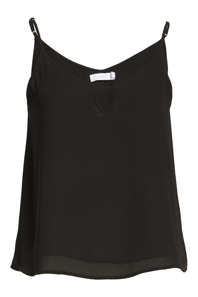Keyhole Tank, Alternate, color, BLACK