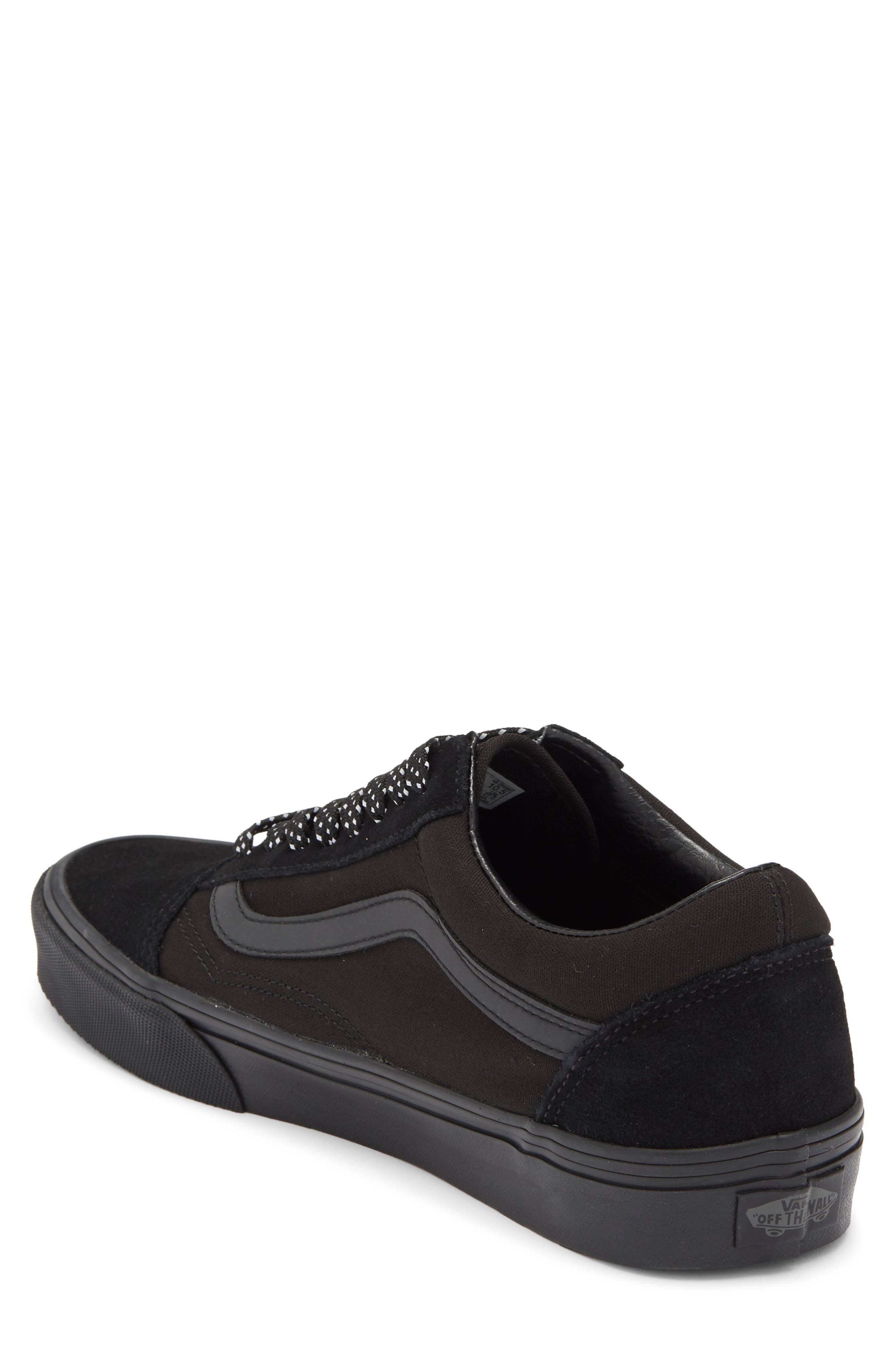 Old Skool Sneaker, Alternate, color, BLACK