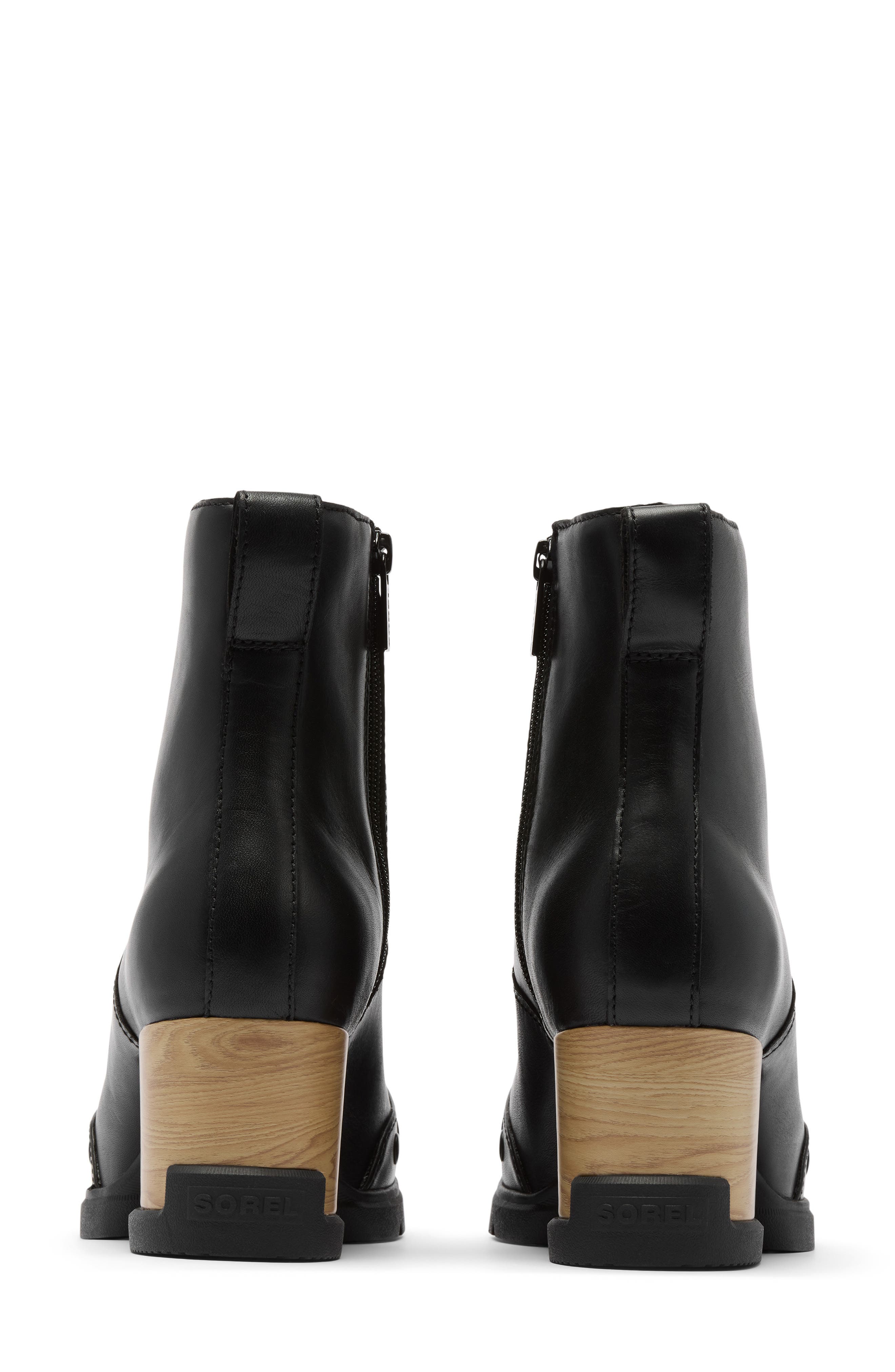Roam'n™ Side Zip Boot, Alternate, color, BLACK/ BLACK