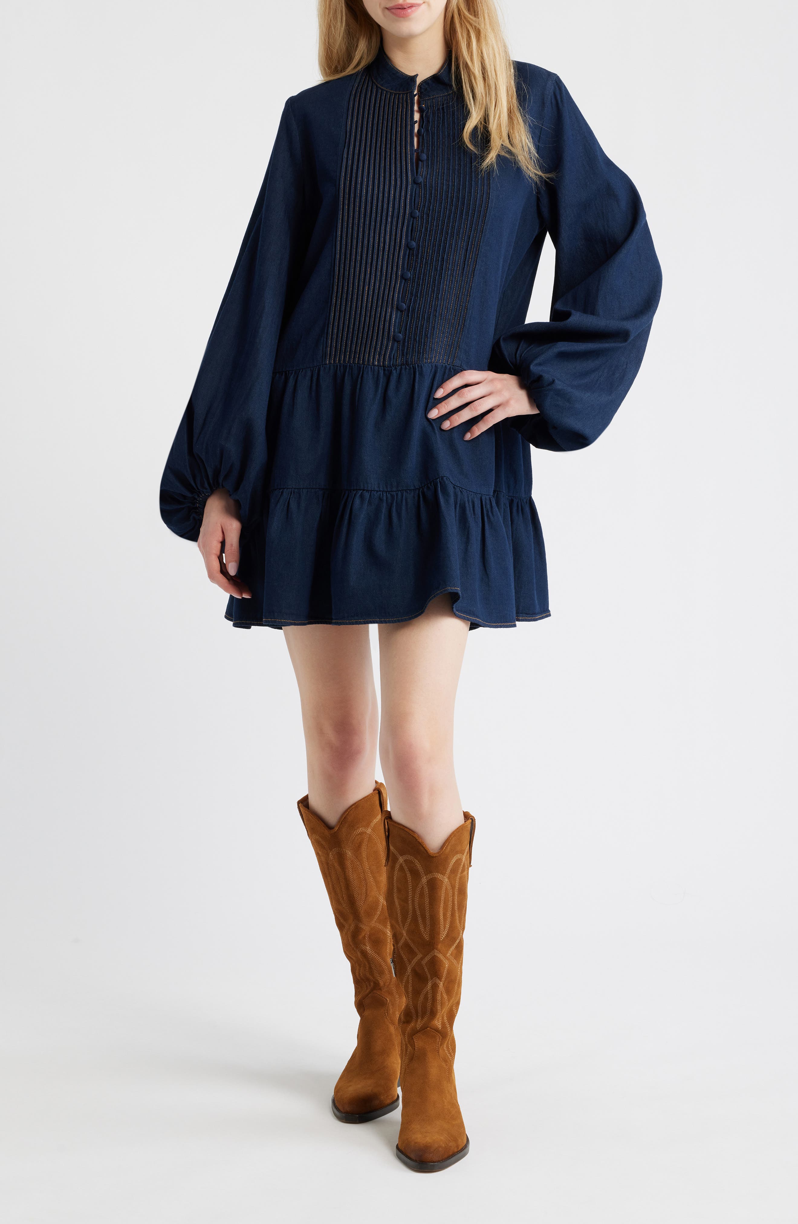 selected DARK BLUE