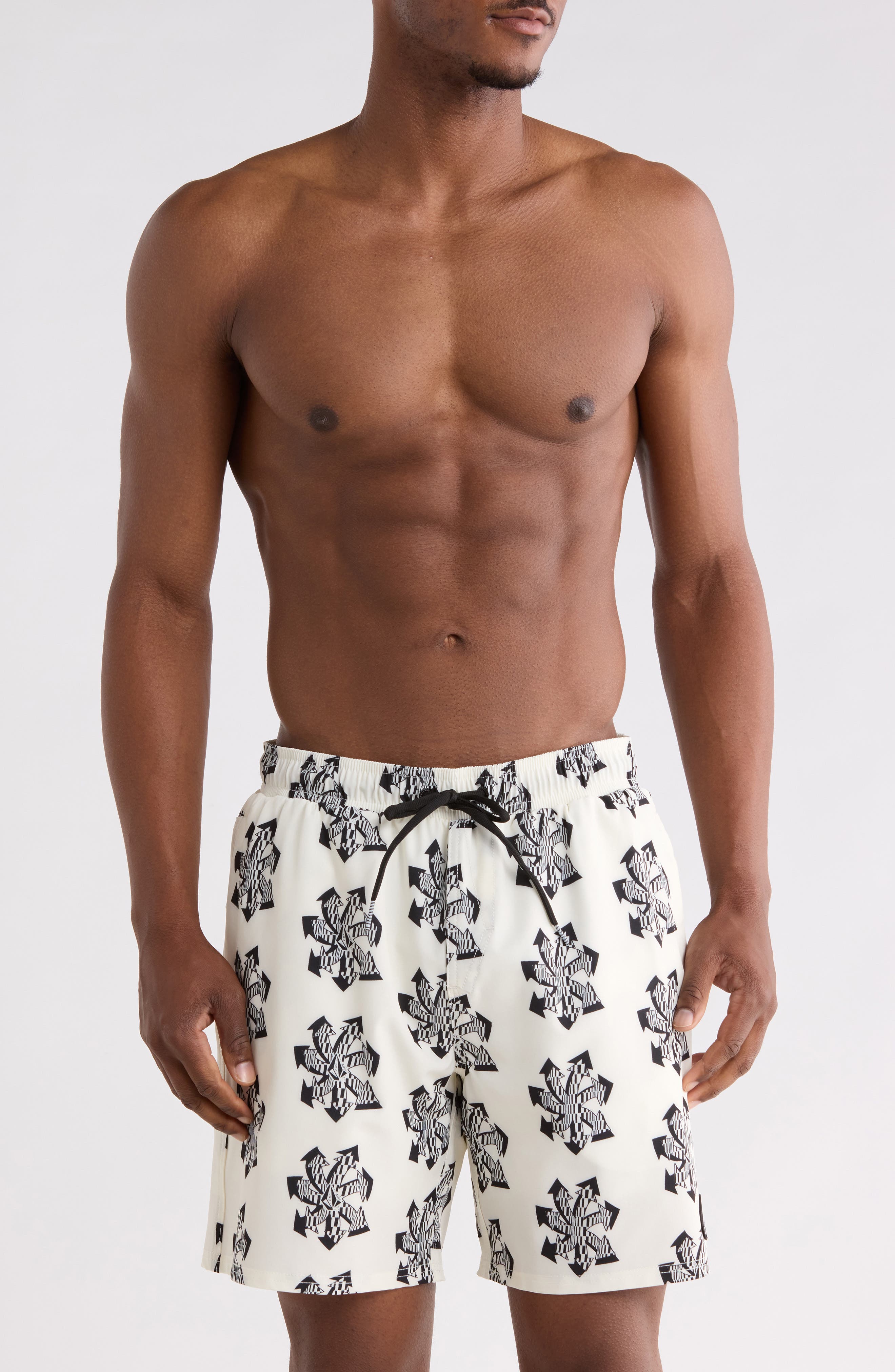 Manic Print Swim Shorts