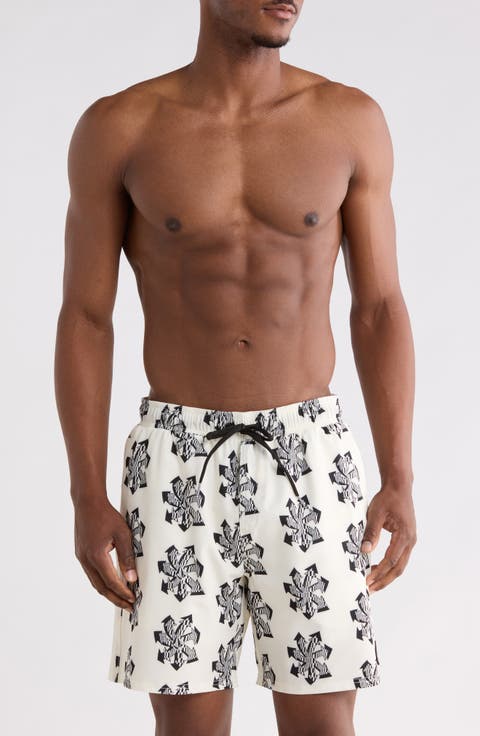 Manic Print Swim Shorts