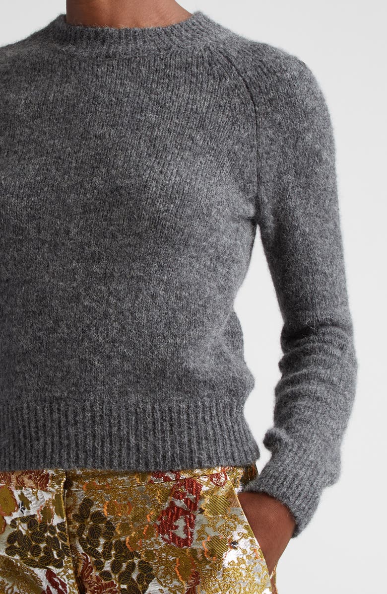 Dries Van Noten Texas Alpaca & Wool Blend Sweater, Alternate, color, 