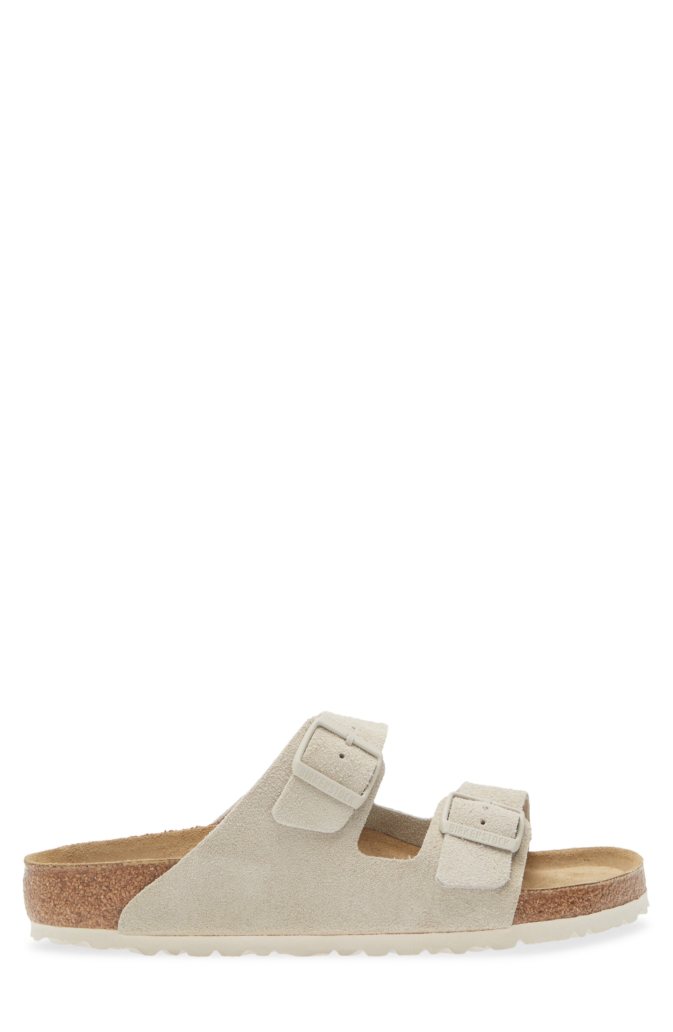 Birkenstock Arizona Slide Sandal, Alternate, color, Oyster