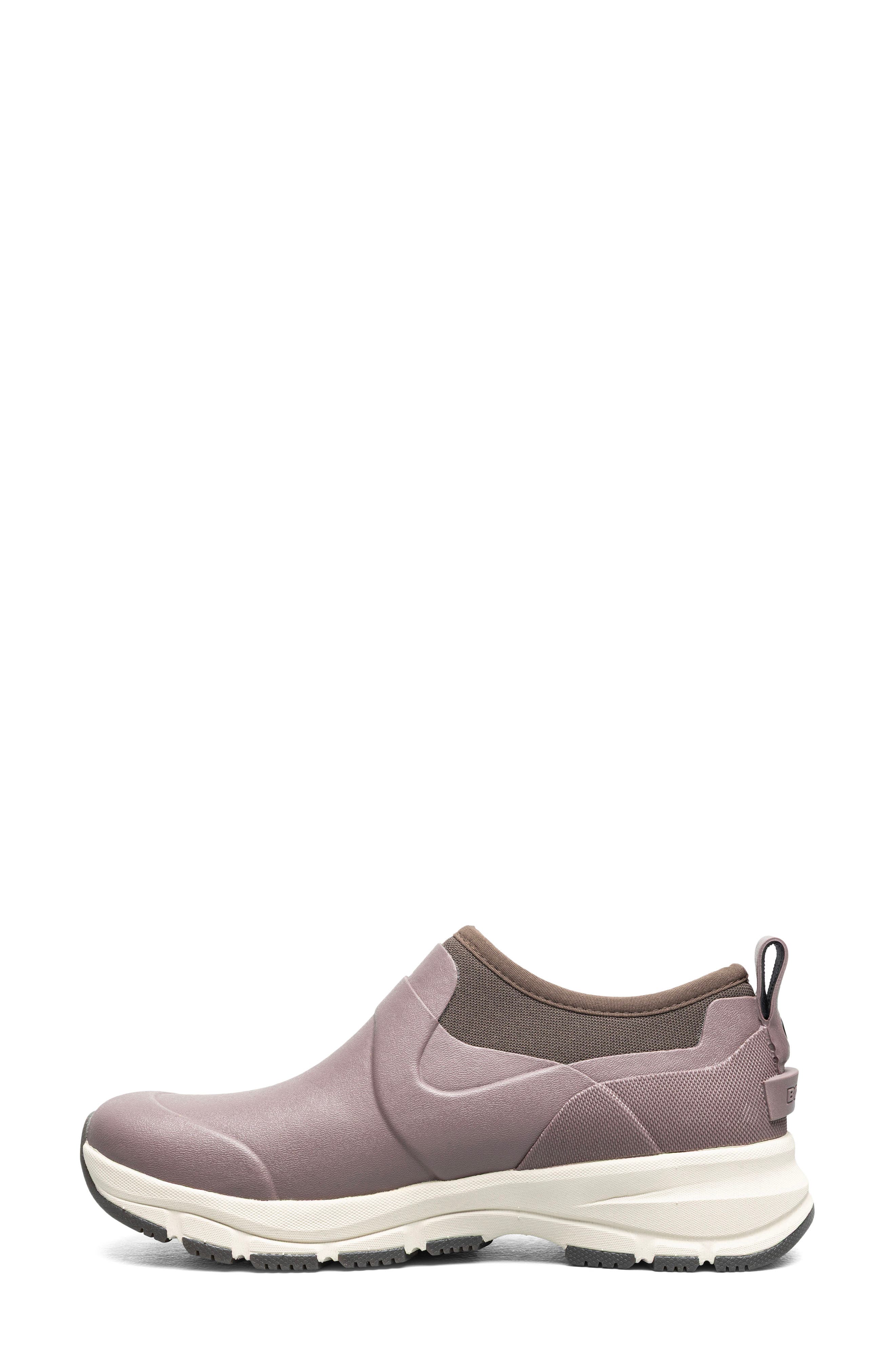 Spruce Slip-On Rain Shoe, Alternate, color, RAISIN