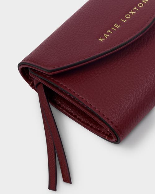 Katie Loxton Alba Wallet In Red