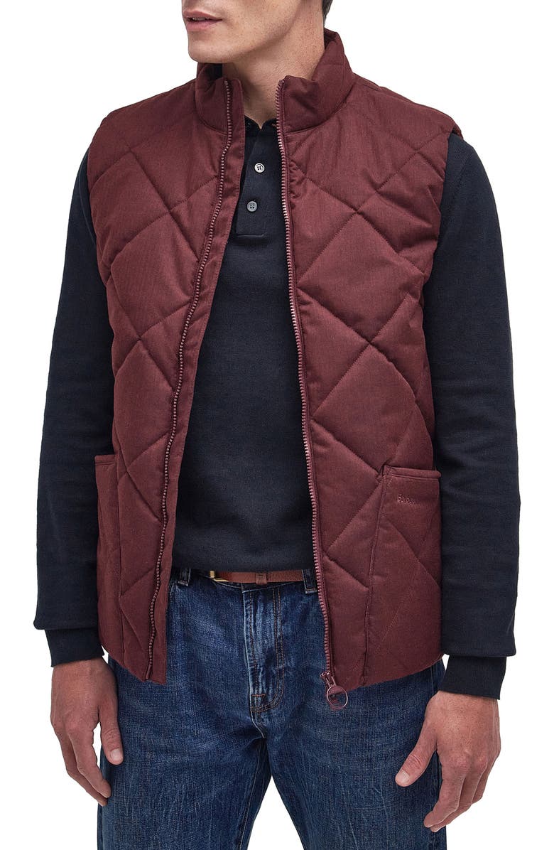 Barbour Lindale Quilted Vest, Main, color,