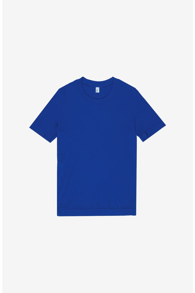 Rib Short Sleeve, Alternate, color, Lapis