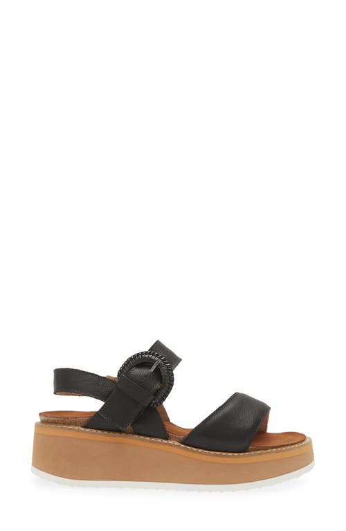 Naot Crepe Platform Sandal