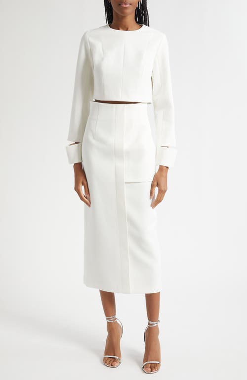 Israella Kobla Lusia Crop Top In Neutral