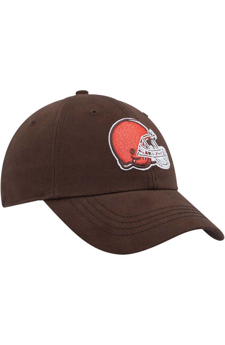 '47 Women's '47 Brown Cleveland Browns Miata Clean Up Primary Logo Adjustable Hat, Alternate, color, Brown