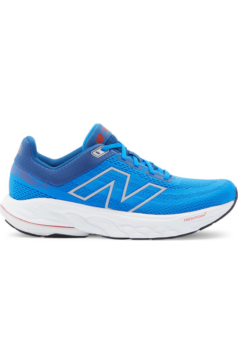 New Balance 860 Running Shoe, Alternate, color, Blue Oasis/ White