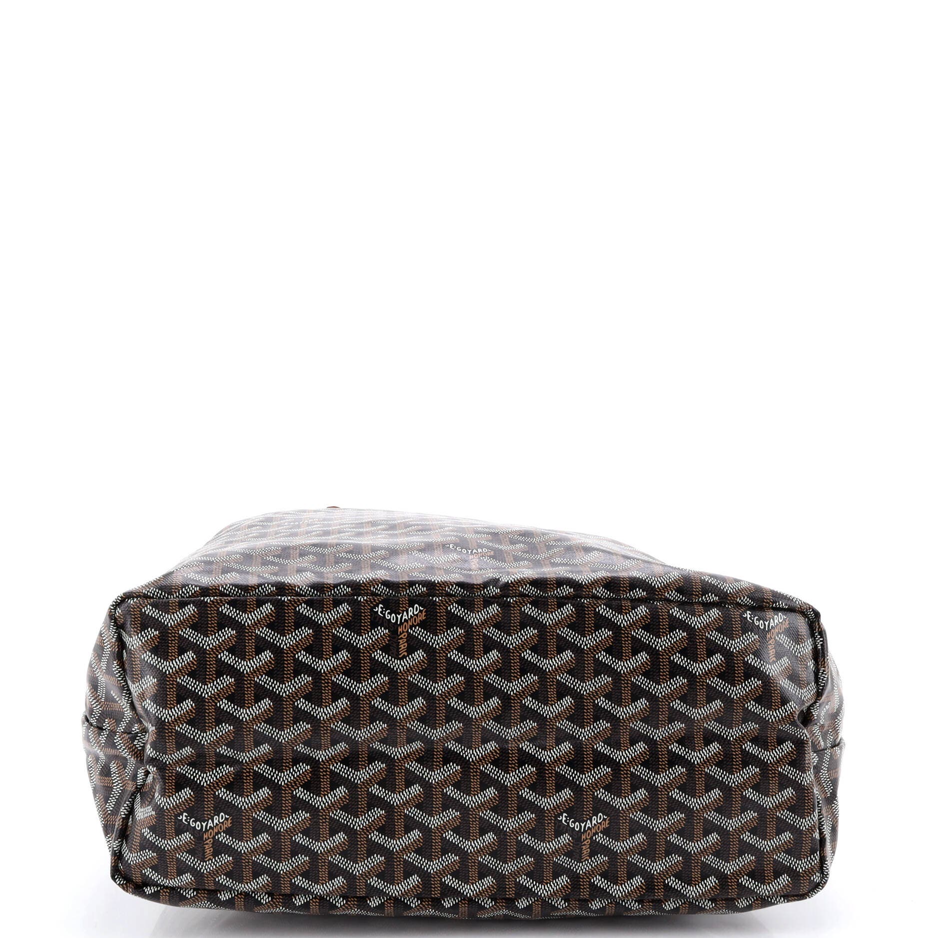 Pre-Owned Goyard Saint Louis Tote Coated Canvas PM, Alternate, color, Brown