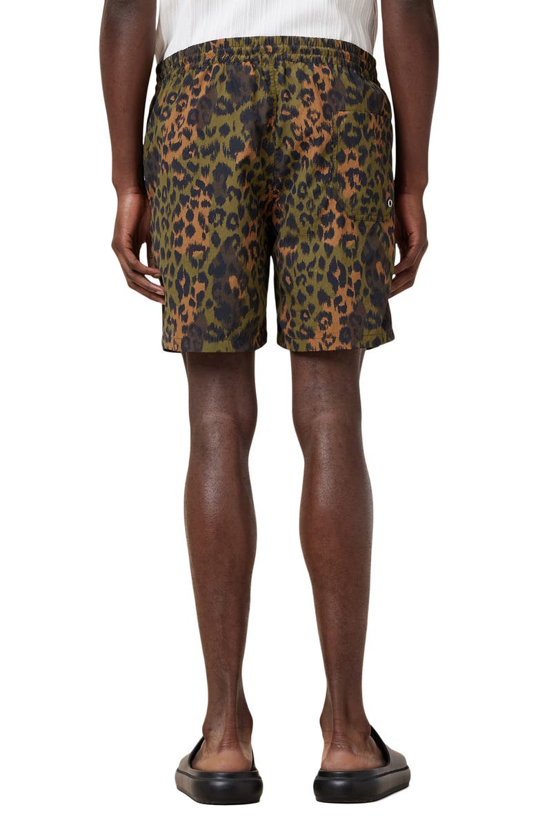 AllSaints Styx Swim Trunks, Alternate, color, Eden Green