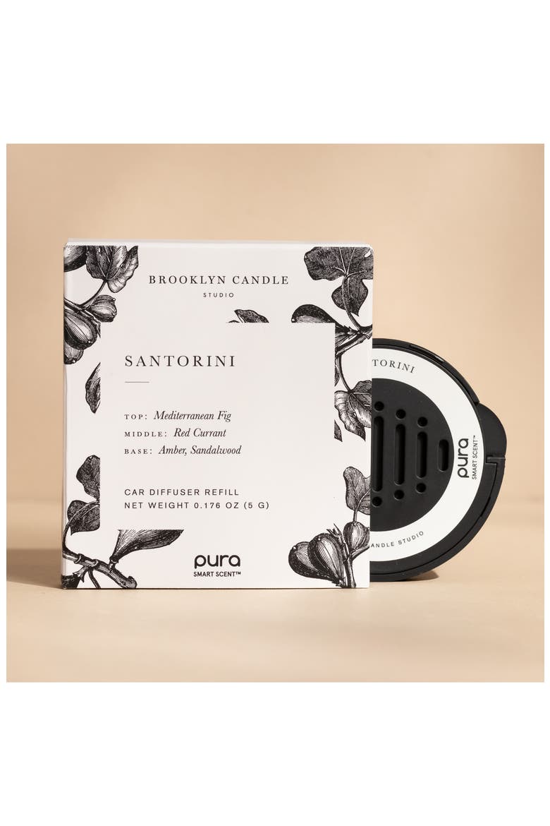 x Brooklyn Candle Studio Santorini Car Fragrance Refill, Alternate, color, SANTORINI