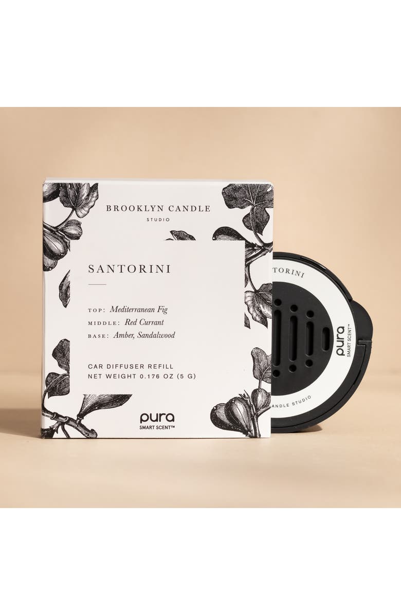 PURA x Brooklyn Candle Studio Santorini Car Fragrance Refill, Alternate, color, Santorini