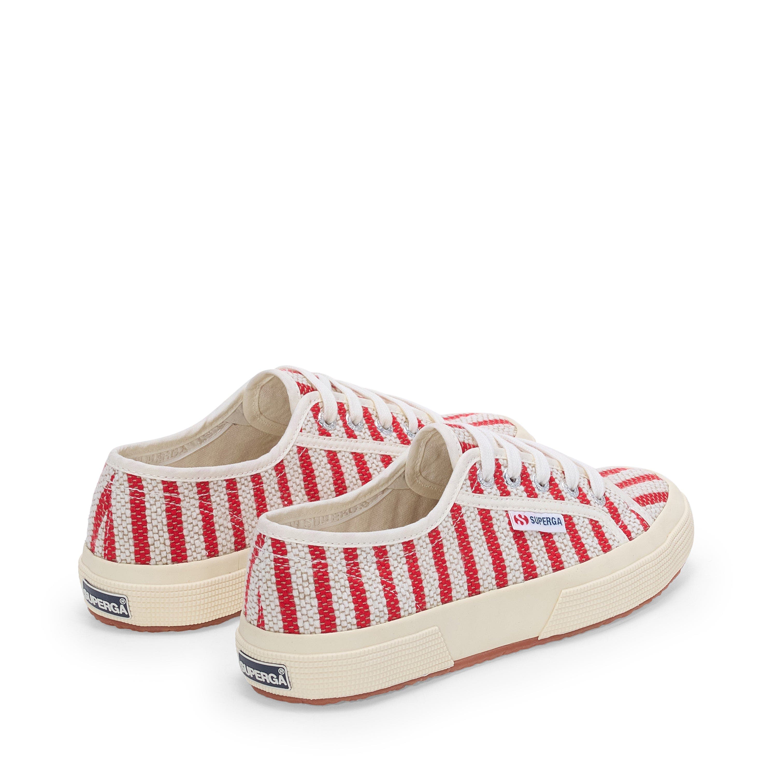 2750 Cotton Stripes Sneakers, Alternate, color, Red-Off White