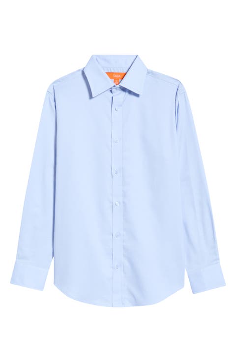 Kids' Tonal Stripe Dress Shirt