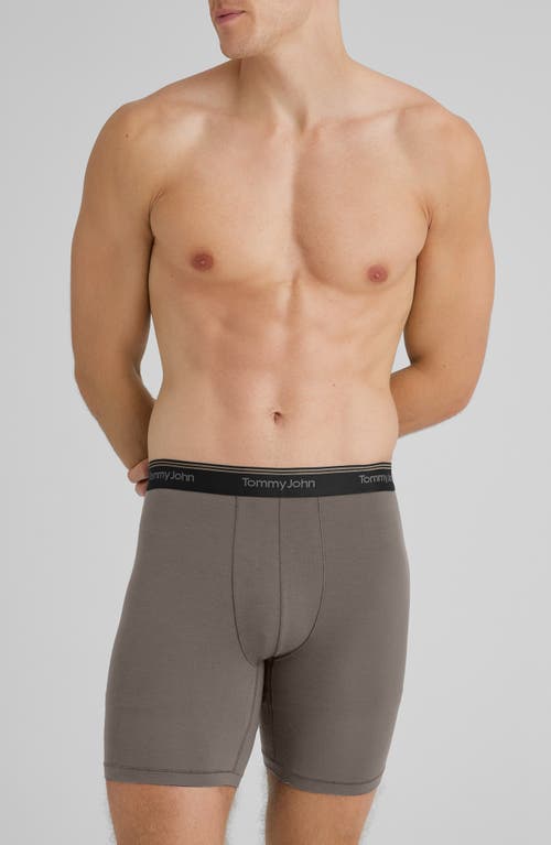 Tommy John 3-pack Ultra Soft Flex Boxer Briefs In Gray