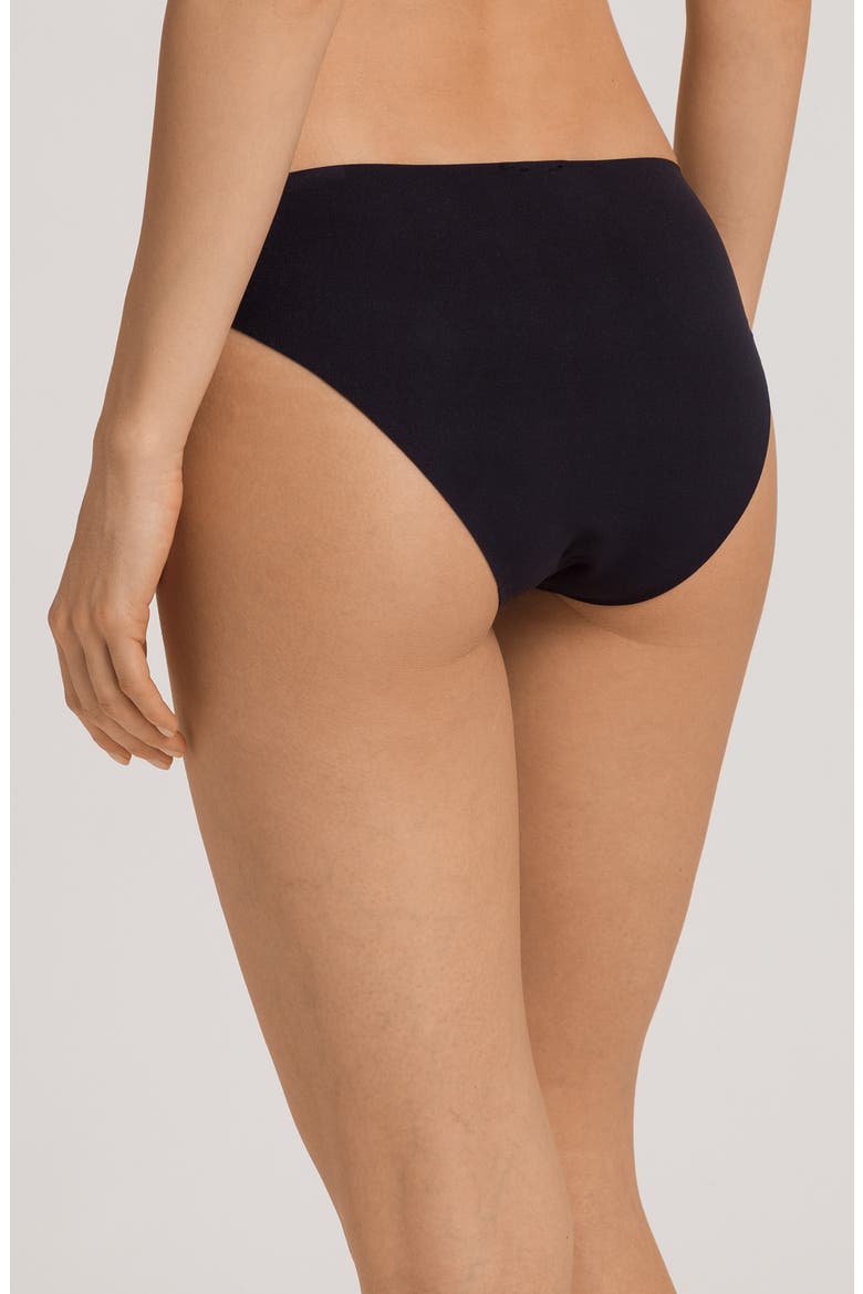 Invisible Touch High Cut Bikini, Alternate, color, BLACK