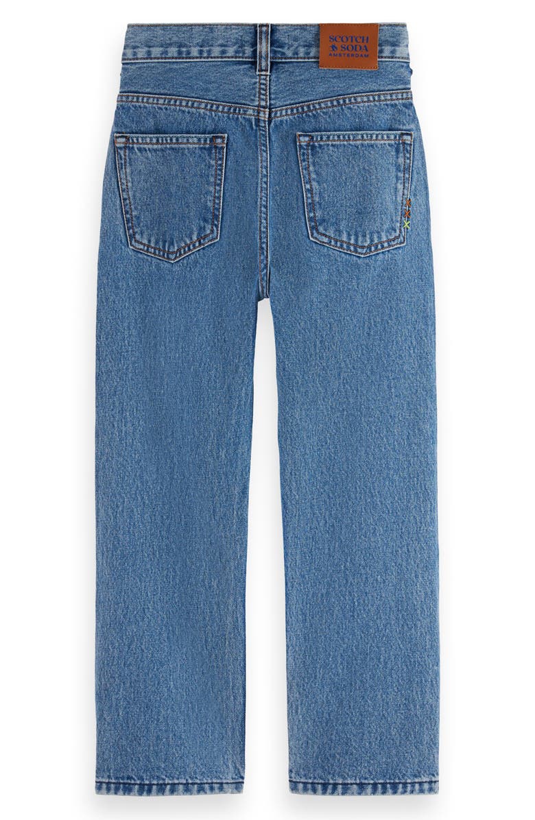 Scotch & Soda Kids' Pitch Loose Fit Jeans, Alternate, color,