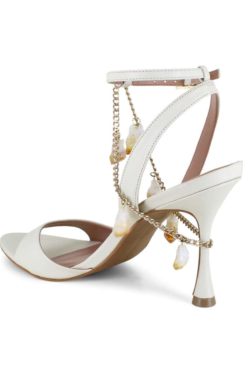 BCBGMAXAZRIA Pacificia Chain Strap Sandal, Alternate, color, Milk