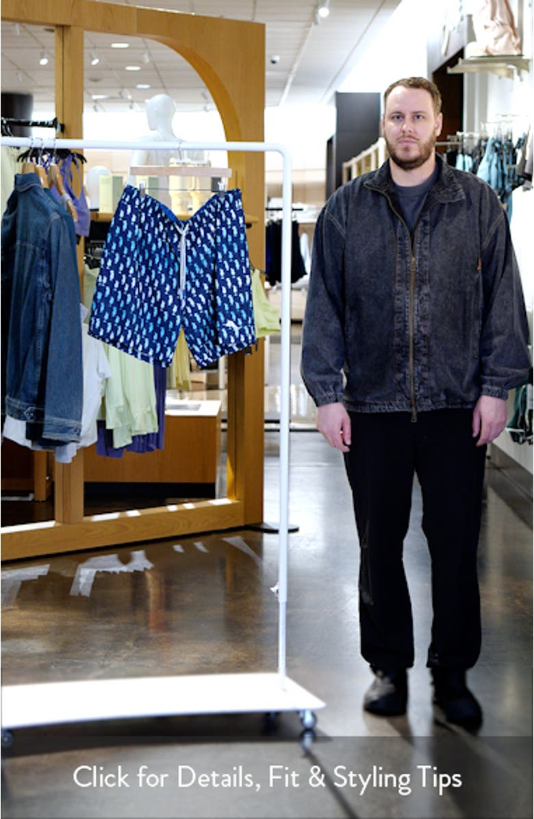 Naples Print Swim Trunks, sales video thumbnail