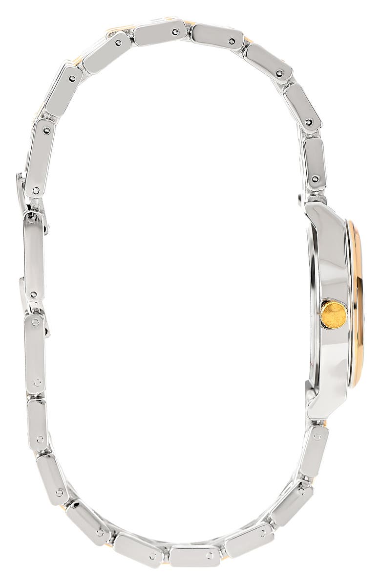 Jones New York Two-Tone Bracelet Watch & Bracelets Set, 26mm x 32mm, Alternate, color, Silver