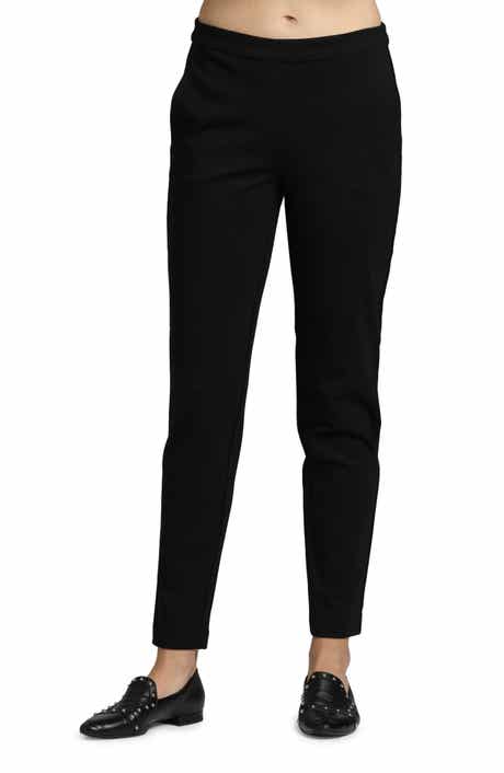 Pull-On Slim Fit Ponte Pants