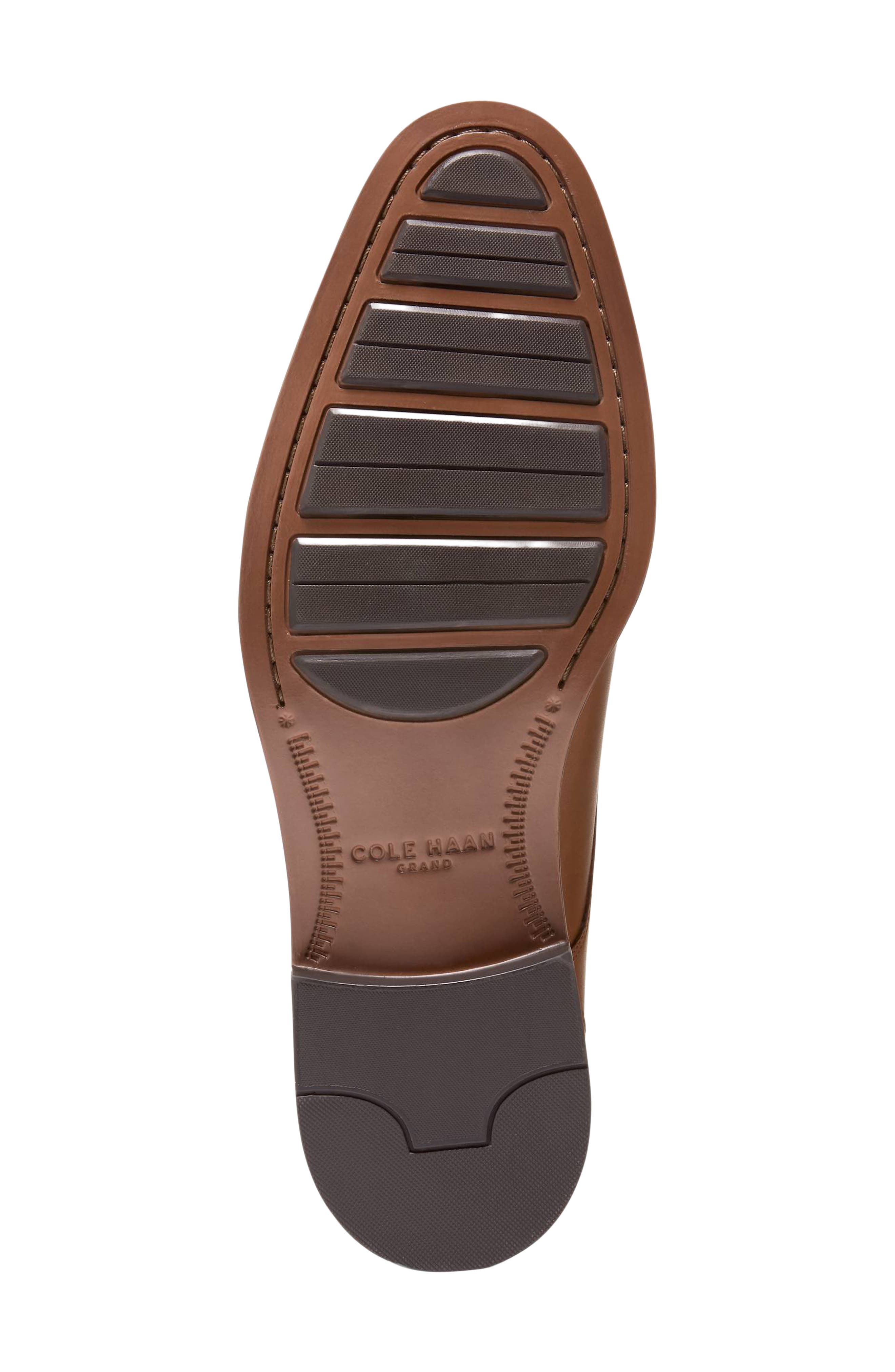 Barton Grand Leather Cap Toe Oxford, Alternate, color, BRITISH TAN / DEMITASSE