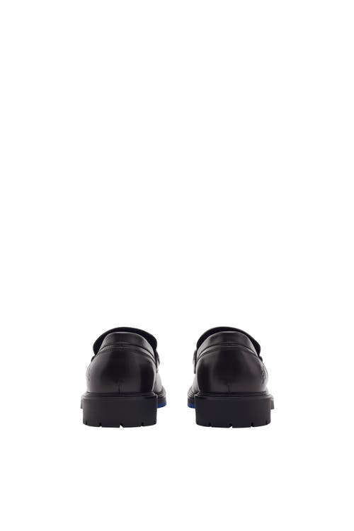 Burberry Leather Rogue Loafers