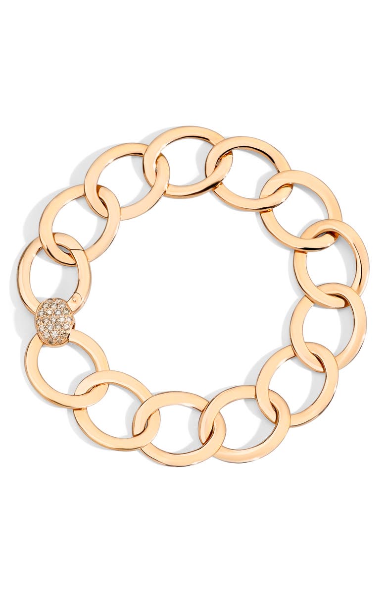 Pomellato Brera Medium Link Bracelet, Main, color, 