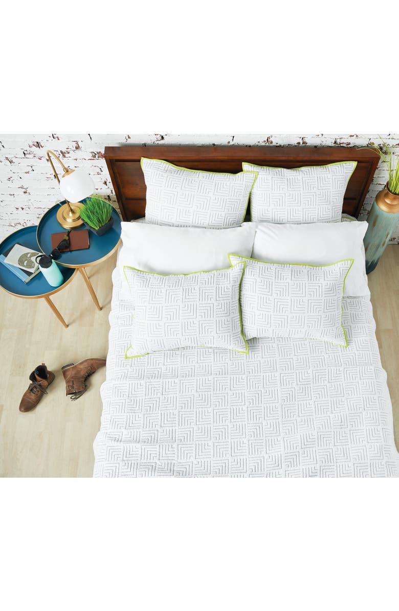 carol & frank Spencer Quilt Collection, Alternate, color, White