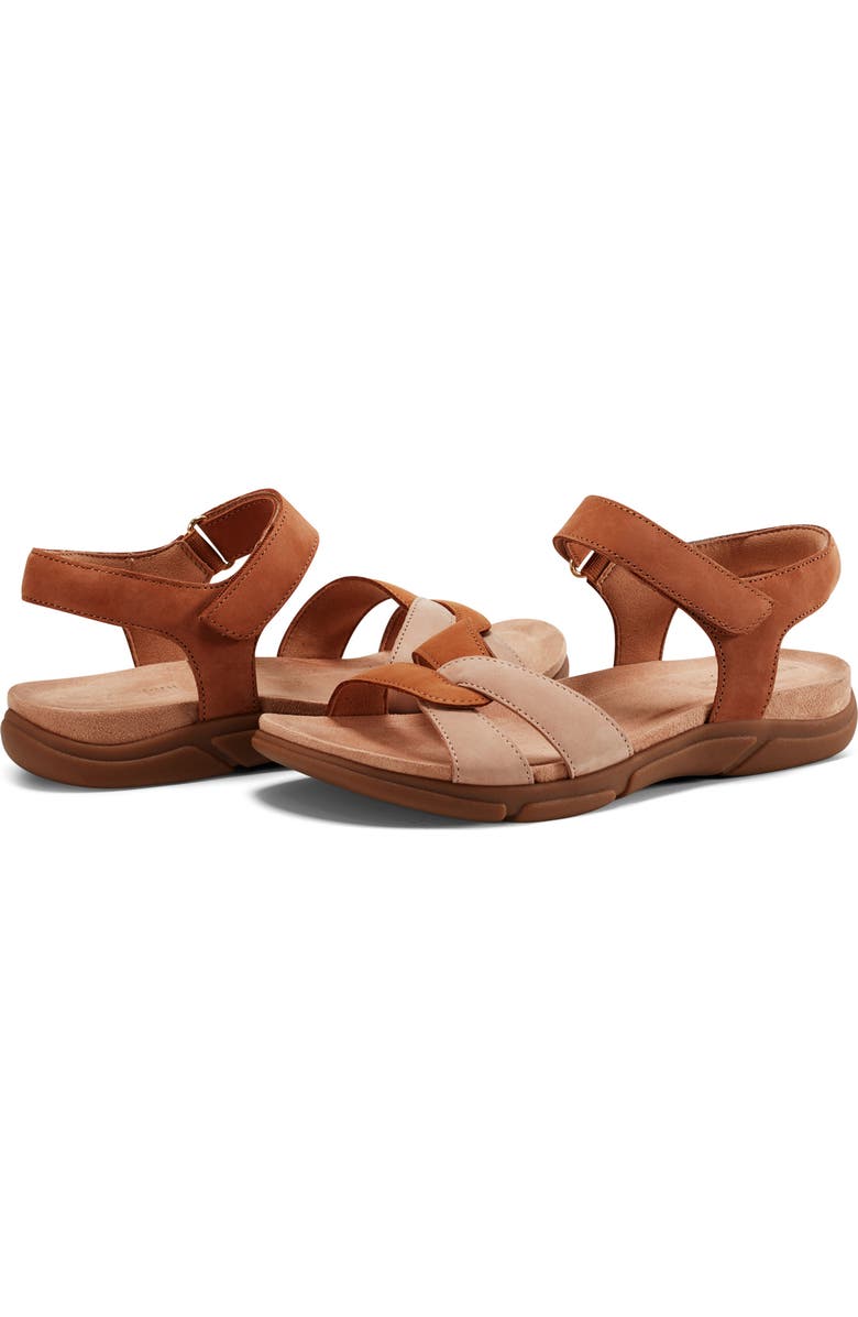 Easy Spirit Marian Ankle Strap Sandal, Alternate, color, Medium Brown