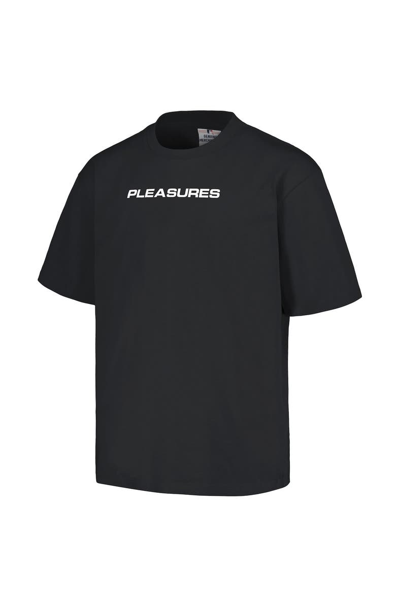 PLEASURES Men's PLEASURES  Black Houston Astros Ballpark T-Shirt, Alternate, color, 