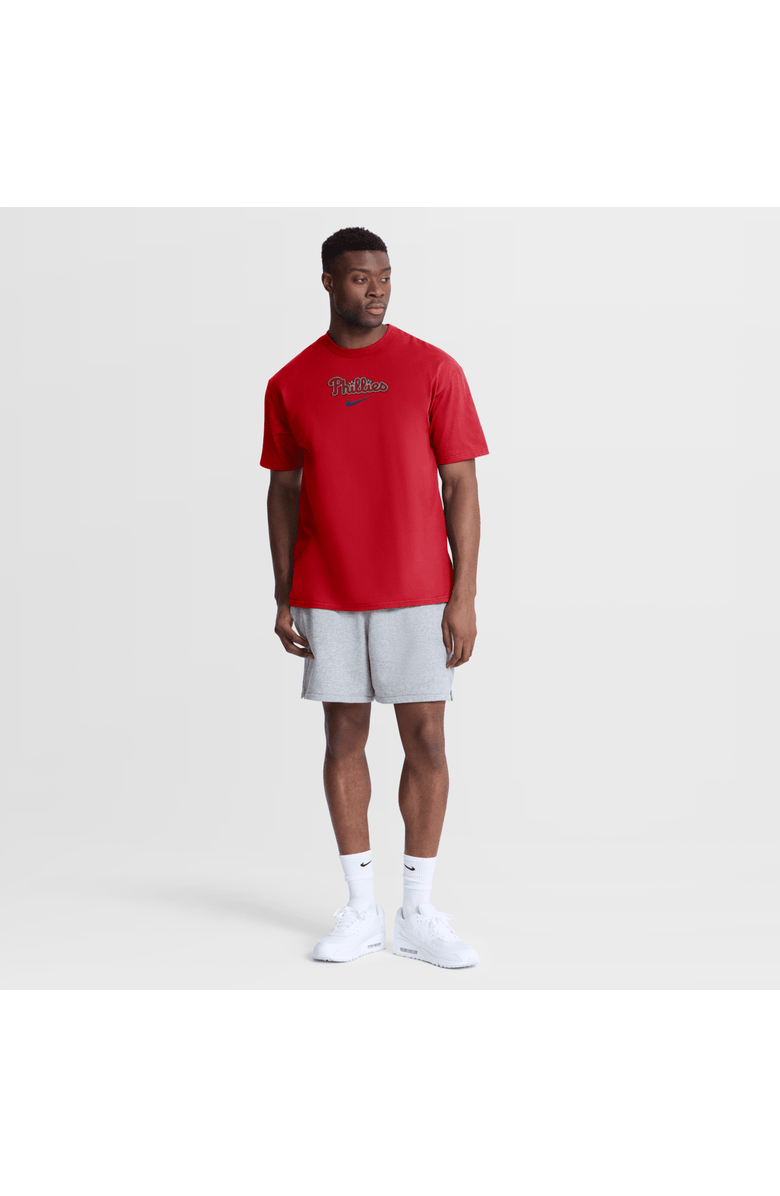 Nike Men's Nike Red Philadelphia Phillies City Name Max90 T-Shirt, Alternate, color, Red