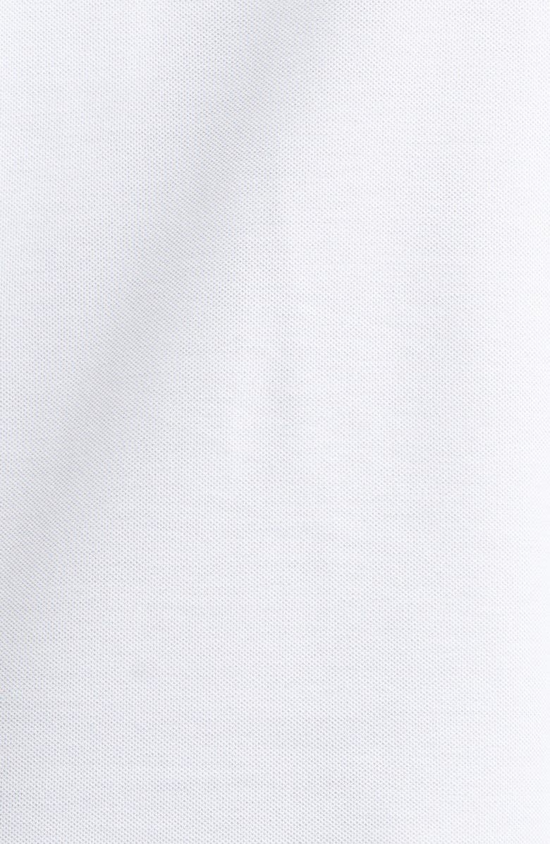 Givenchy Embroidered Logo Pocket Cotton Piqué Polo, Alternate, color, White