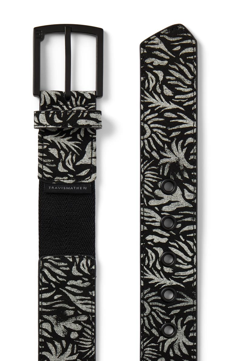 TravisMathew Night Stroll Belt, Alternate, color, Black