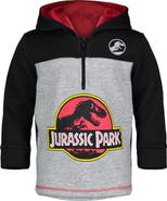 JURASSIC WORLD Jurassic Park T-Rex Fleece Quarter-Zip Hoodie