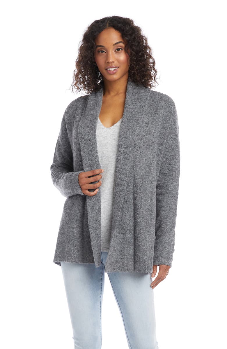 Karen Kane Open Front Cardigan, Alternate, color,