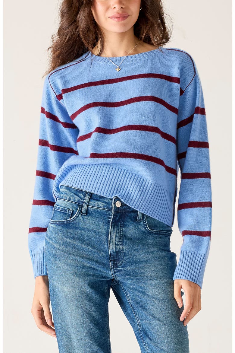 Sausalito Cashmere Sweater, Main, color, Fresco/Burgundy