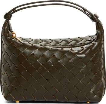 国内発送【BOTTEGA VENETA】Wallace ミニバッグ Bottega Veneta Mini Wallace Intrecciato Leather Shoulder Bag