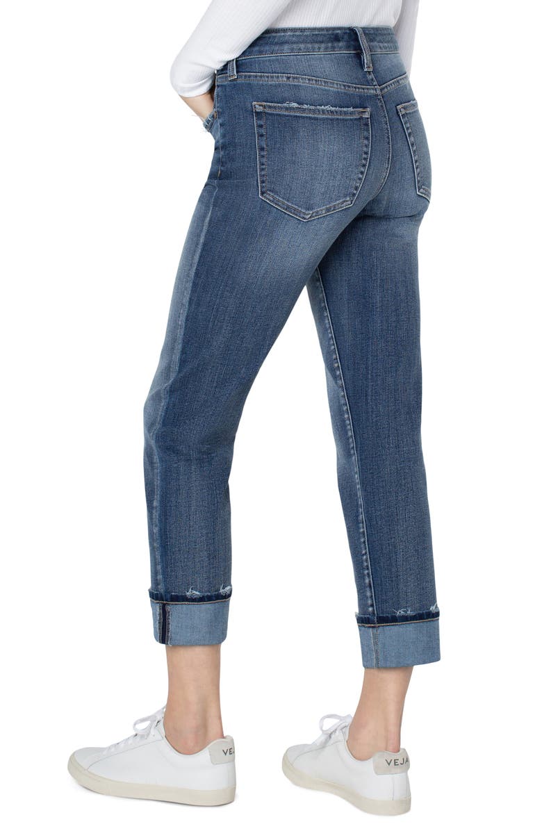 Liverpool Los Angeles Marley Ankle Girlfriend Jeans, Alternate, color, 