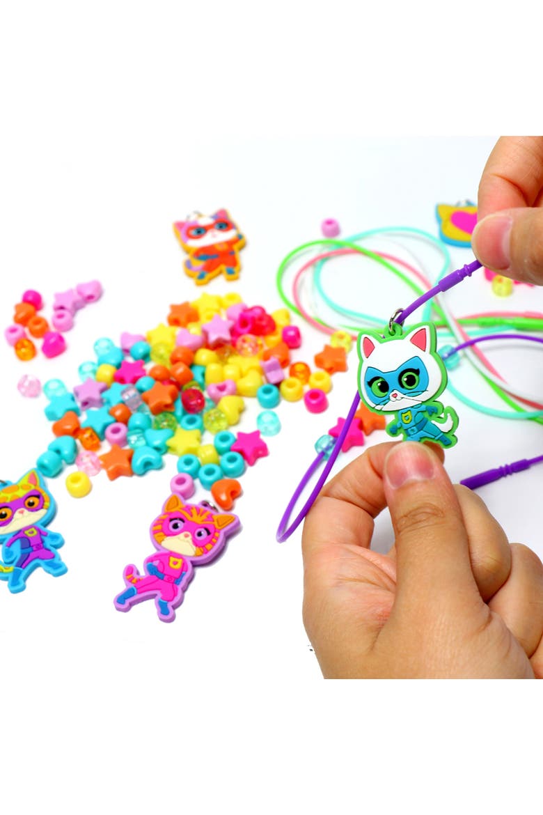 Super Kitties Necklace Activity Set, 161 Pieces, Alternate, color, Multicolored