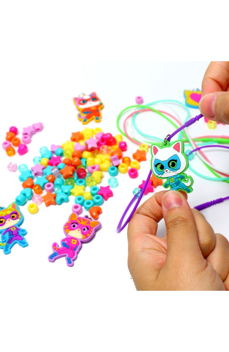 Tara Toy Super Kitties Necklace Activity Set, 161 Pieces, Alternate, color, Multicolored