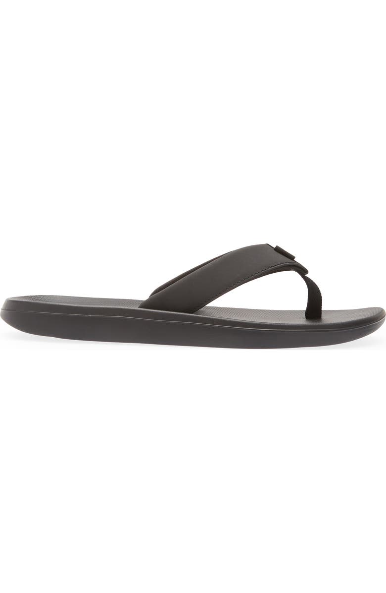 Nike Kepa Kai Flip Flop, Alternate, color, Black/ White