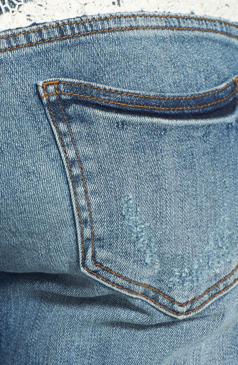 Sun & Shadow Destroyed Jeans, Alternate, color, 