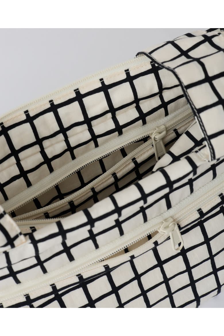 Stroller Party Caddy Bag, Alternate, color, Black Grid