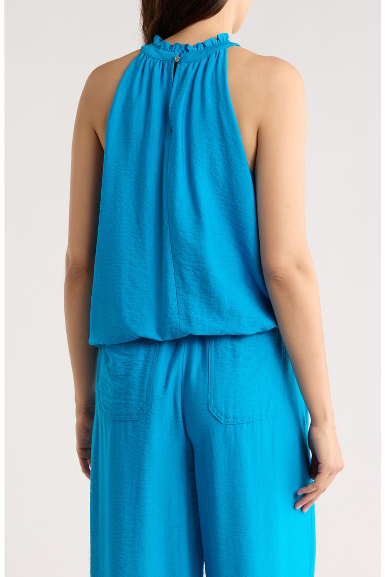 Ruffle Bubble Top, Alternate, color, OCEAN BLUE