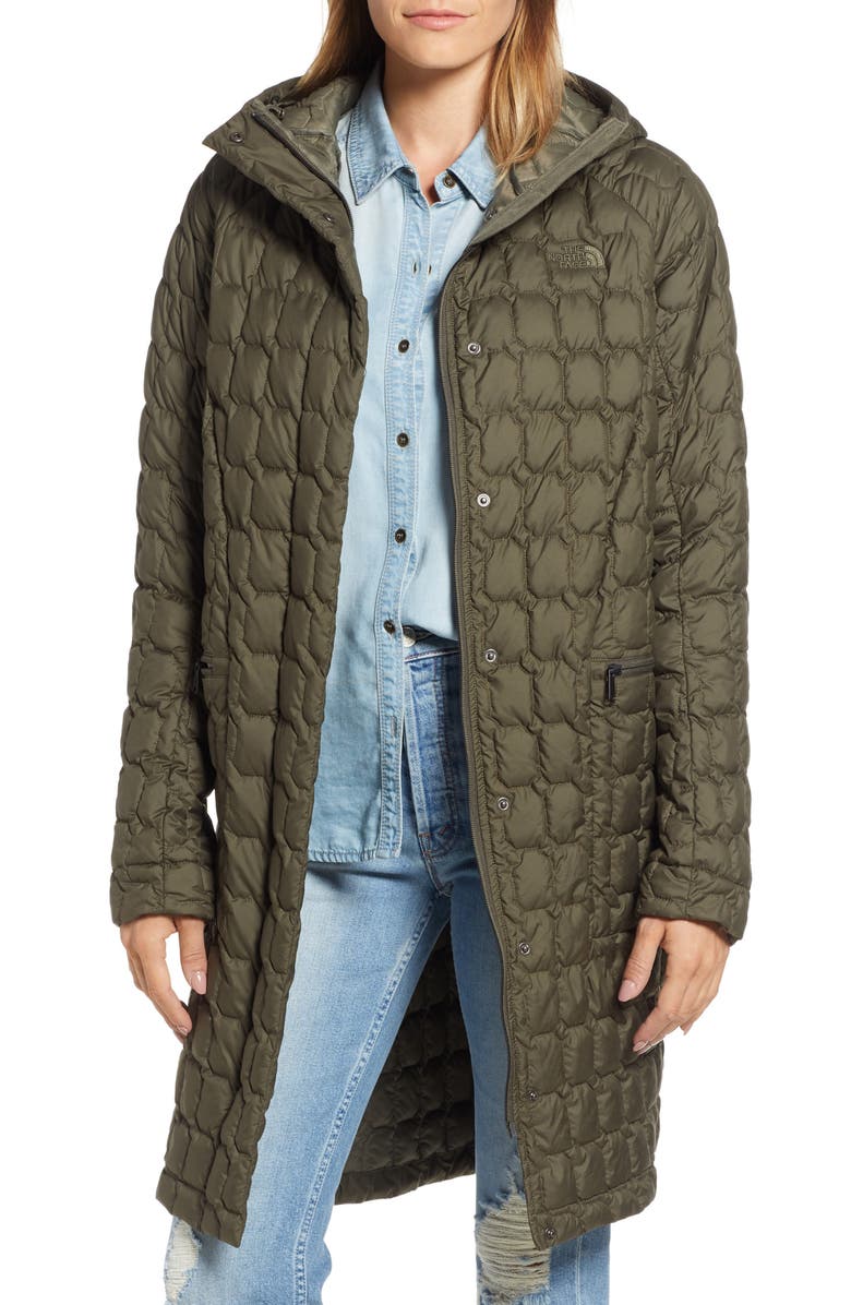 The North Face Thermoball<sup>™</sup> Water Resistant Duster Jacket, Main, color, 